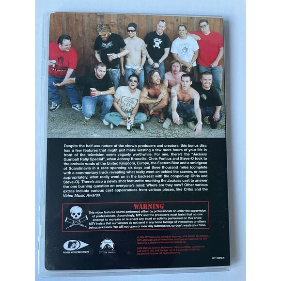 MTV's JACKASS the box set, three DVD's with Bonus Disc, and Photo Booklet - Picture 15 of 17